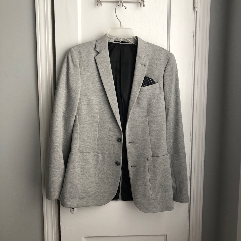 ASOS Men’s Grey Jersey Blazer